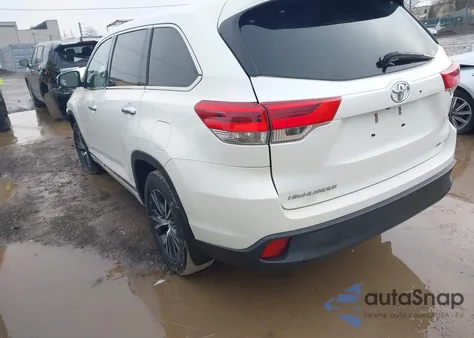 2017 Toyota Highlander Le/Le Plus из США, поврежденный, VIN 5TDBZRFH6HS462927